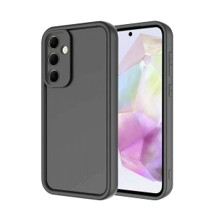 HarmonyAura Samsung Galaxy A36 Kılıf Viera Silikon - Gri