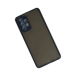 HarmonyAura  Samsung Galaxy A72 Kılıf Montreal Silikon Kapak - Lacivert