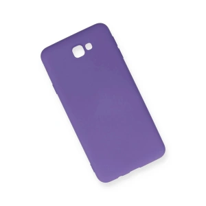 HarmonyAura  Samsung Galaxy J7 Prime Kılıf Nano Içi Kadife Silikon - Mor