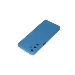 HarmonyAura  Samsung Galaxy M14 5g Kılıf Nano Içi Kadife Silikon - Mavi