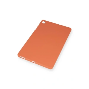 HarmonyAura  Samsung Galaxy P610 Tab S6 Lite 10.4 Kılıf Evo Tablet Silikon - Turuncu