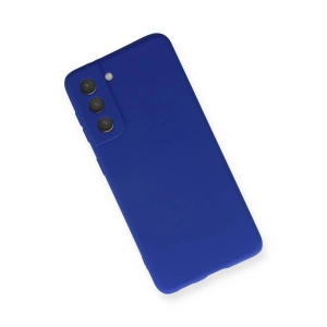 HarmonyAura  Samsung Galaxy S21 Fe Kılıf First Silikon - Lacivert