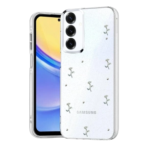 HarmonyAura Samsung Galaxy S23 FE Fiyonk Desenli Kapak - Desen 4