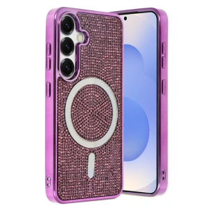 HarmonyAura Samsung Galaxy S23 FE Helen Magsafe Kapak - Derin Mor