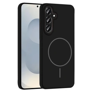 HarmonyAura Samsung Galaxy S23 FE Kılıf Jully Magsafe Kapak - Siyah