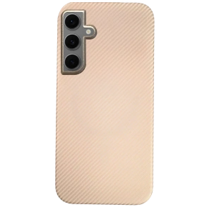 HarmonyAura Samsung Galaxy S24 Besa Magsafe Kapak - Desert