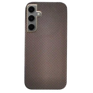 HarmonyAura Samsung Galaxy S24 Besa Magsafe Kapak - Natural Grey