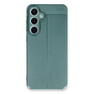 HarmonyAura  Samsung Galaxy S24 Fe Kılıf Auto Focus Kapak - Koyu Yeşil