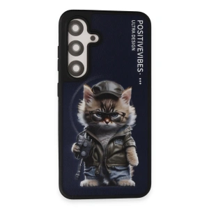 HarmonyAura Samsung Galaxy S24 Fun Magsafe Kapak - Lacivert