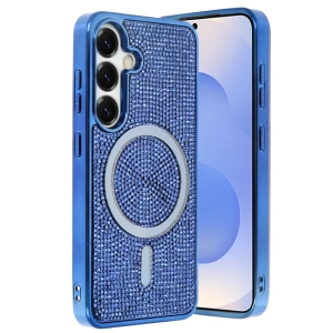 HarmonyAura Samsung Galaxy S24 Helen Magsafe Kapak - Lacivert