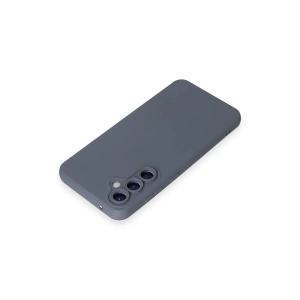 HarmonyAura  Samsung Galaxy S24 Kılıf Nano Içi Kadife Silikon - Gri