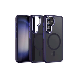 HarmonyAura Samsung Galaxy S24 Winner Magsafe Kapak - Derin Mor