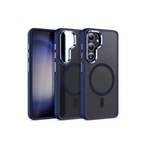 HarmonyAura Samsung Galaxy S24 Winner Magsafe Kapak - Lacivert
