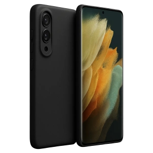 HarmonyAura Samsung Galaxy S25 Edge First Silikon - Siyah