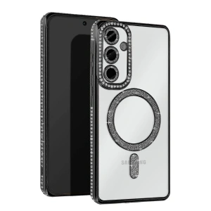 HarmonyAura Samsung Galaxy S25 Edge Joke Simli Magneticsafe Kılıf - Siyah