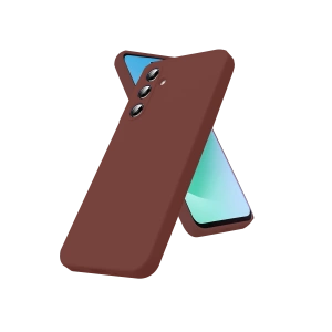 HarmonyAura Samsung Galaxy S25 FE First Silikon - Bordo