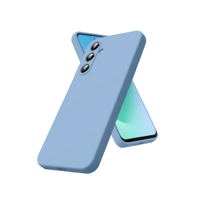 HarmonyAura Samsung Galaxy S25 FE First Silikon - Mavi