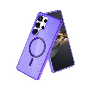 HarmonyAura Samsung Galaxy S25 Ultra Star Magsafe Kapak - Mor