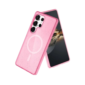 HarmonyAura Samsung Galaxy S25 Ultra Star Magsafe Kapak - Pembe