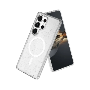 HarmonyAura Samsung Galaxy S25 Ultra Star Magsafe Kapak - Şeffaf