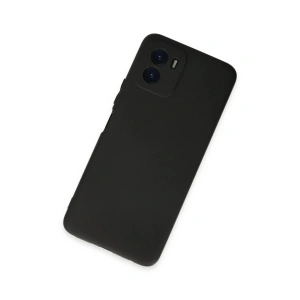 HarmonyAura  Vivo Y15s Kılıf First Silikon - Siyah