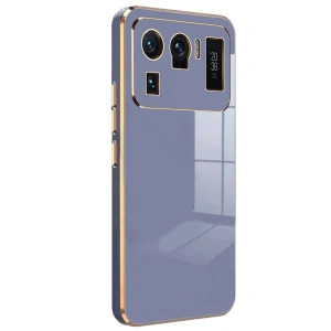 HarmonyAura  Xiaomi Mi 11 Ultra Kılıf Volet Silikon - Mavi