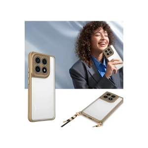 HarmonyAura  Xiaomi Mi 14t Kılıf Penta Silikon Kılıf - Çöl Titanyum