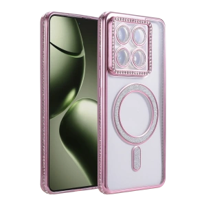 HarmonyAura Xiaomi Mi 14T Pro Joke Simli Magneticsafe Kılıf - Pembe