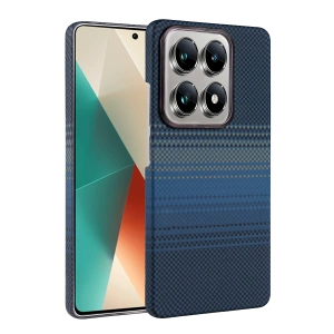 HarmonyAura Xiaomi Mi 14T Pro Vega Magsafe Kapak - Mavi