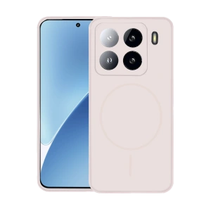 HarmonyAura Xiaomi Mi 15 Kılıf Jully Magsafe Kapak - Pudra