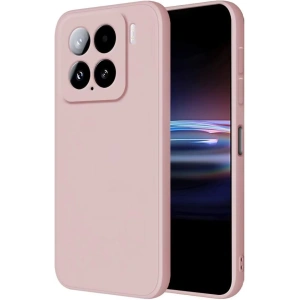 HarmonyAura Xiaomi Mi 15 Kılıf Nano içi Kadife Silikon - Pudra