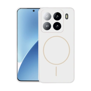 HarmonyAura Xiaomi Mi 15 Pro Kılıf Jully Magsafe Kapak - Beyaz