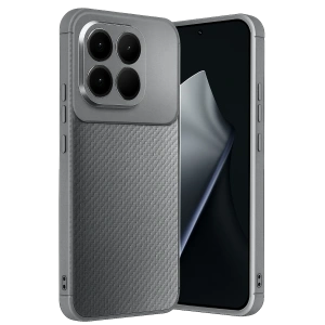 HarmonyAura Xiaomi Mi 15T Auto Focus Karbon Kapak - Gri