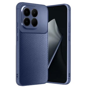 HarmonyAura Xiaomi Mi 15T Auto Focus Karbon Kapak - Lacivert