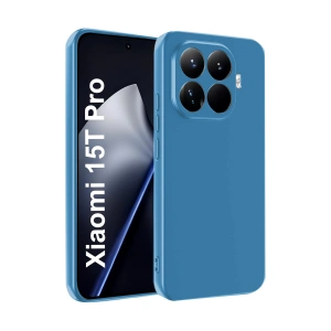 HarmonyAura Xiaomi Mi 15T Pro First Silikon - Mavi