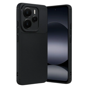 HarmonyAura Xiaomi Note 14 5G Auto Focus Karbon Kapak - Siyah