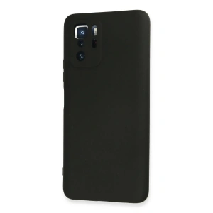 HarmonyAura  Xiaomi Poco X3 Gt Kılıf Nano Içi Kadife Silikon - Siyah
