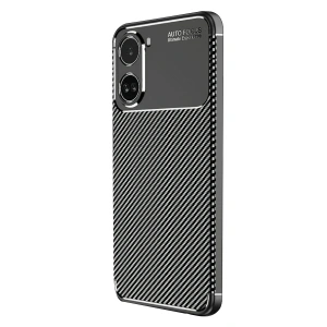 HarmonyAura  Xiaomi Poco X7 Pro Kılıf Auto Focus Karbon Kapak - Siyah