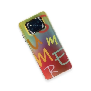 HarmonyAura  Xiaomi Pocophone X3 Kılıf Estoril Desenli Kapak - Estoril - 3