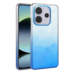 HarmonyAura Xiaomi Redmi 12 Glossy Kapak - Mavi