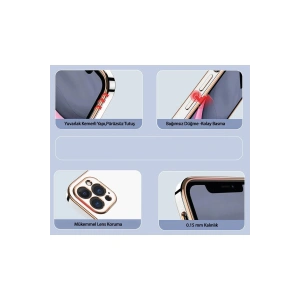 HarmonyAura  Xiaomi Redmi 13 4g Kılıf Volet Silikon - Siyah