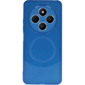 HarmonyAura  Xiaomi Redmi 14c Kılıf Maya Karbon Kapak - Lacivert