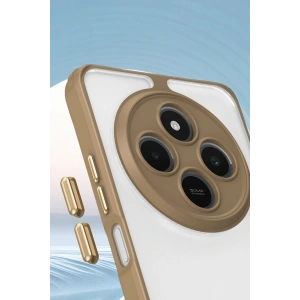 HarmonyAura  Xiaomi Redmi 14c Kılıf Penta Silikon Kılıf - Şeffaf