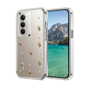 HarmonyAura Xiaomi Redmi 15 4G Fiyonk Desenli Kapak - Desen 6