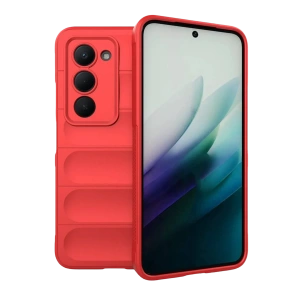 HarmonyAura Xiaomi Redmi 15 4G Optimum Silikon - Kırmızı