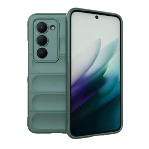 HarmonyAura Xiaomi Redmi 15 4G Optimum Silikon - Koyu Yeşil