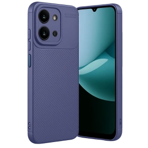 HarmonyAura Xiaomi Redmi 15C 4G Auto Focus Karbon Kapak - Lacivert
