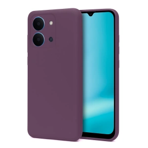 HarmonyAura Xiaomi Redmi 15C 4G First Silikon - Mürdüm