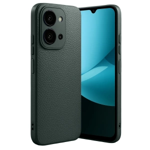 HarmonyAura Xiaomi Redmi 15C 4G Thermax Silikon Kılıf - Koyu Yeşil