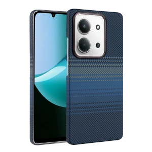 HarmonyAura Xiaomi Redmi 15C 4G Vega Magsafe Kapak - Mavi